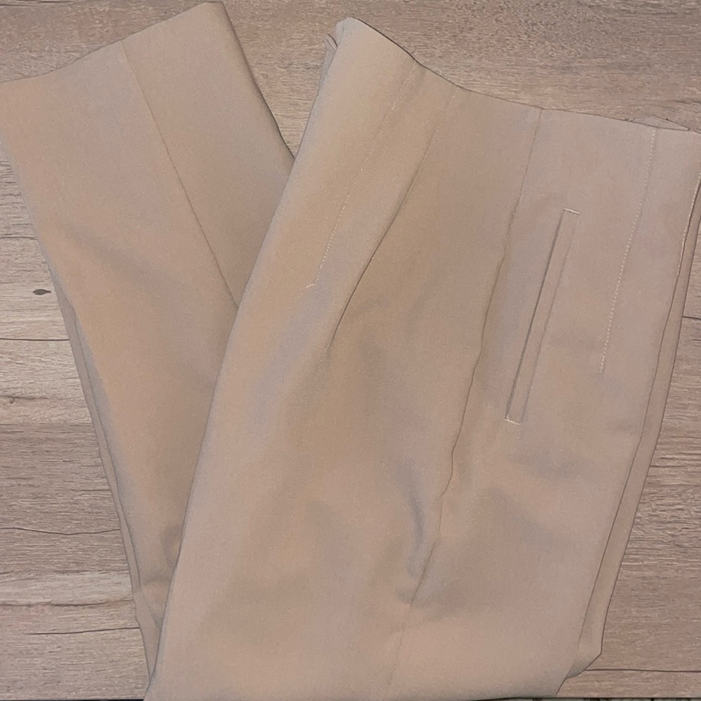 Zara Women’s High Waist Pants - Tan / Camel Size XL